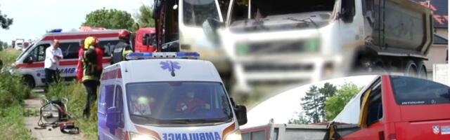 Detalji iz istrage jezivog udesa u Stublinama: Vozač kamion koji se zakucao u autobus bio na amfetaminima (FOTO/VIDEO)