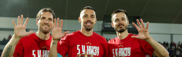 CRVENA ZVEZDA JE OSVAJAČ KUPA SRBIJE! Peta DUPLA KRUNA za crveno-bele!