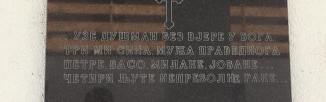 Каран: Монструозни злочин над Србима у Сијековцу је и велика историјска опомена