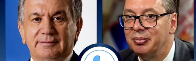 Srdačan razgovor dva lidera! Vučić čestitao rođendan predsedniku Uzbekistana, pa dogovorio istorijske korake za srpsku privredu (FOTO)