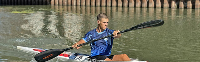 Vredan rad i trud su se isplatili: Kajakaš Marko Rakić osvojio svoju prvu medalju