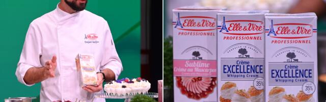 Mlekoprodukt podiže lestvicu – predstavljena je premium linija mlečnih proizvoda „Elle & Vire Professionnel“