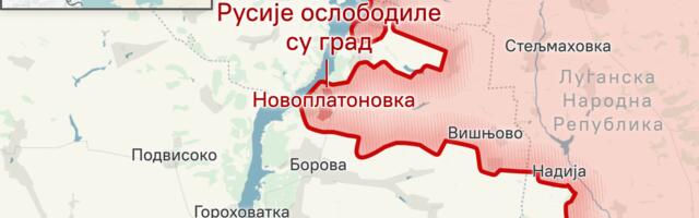 ИНФОГРАФИКА Руска војска ослободила Новоплатоновку