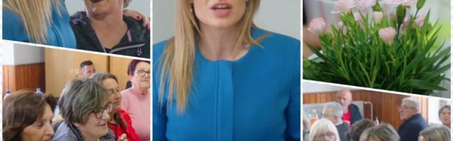 NAŠ ZADATAK JE DA OBIĐEMO SVE KOJI SU SE DECENIJAMA OSEĆALI ZAPOSTAVLJENO: Jaka poruke ministarke Stamenkovski tokom druženja sa damama iz Donje Kravarice