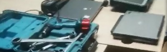 OBILI RADNJU, POKUPILI ALAT, PA SE DALI U BEG! Opljačkana radionica za popravku autobusa u Beogradu, policija odmah privela osumnjičene! Video