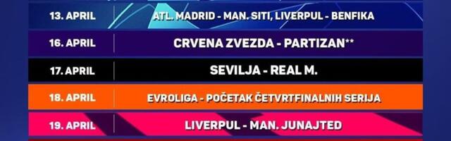 Mesec derbija i odluka: Zvezda - Partizan, Siti - Liverpul, Bajern - Dortmund, Juve - Inter...