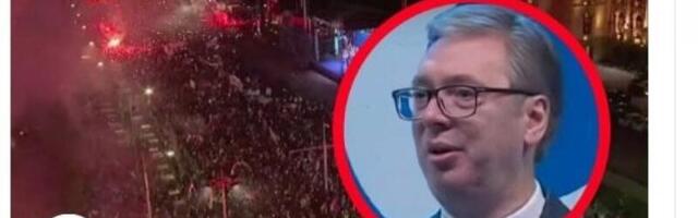 HRVATI POLUDELI: "Golem Vučićev skup"