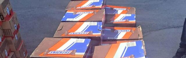 SLATKA ZAPLENA Policija oduzela desetine hiljada čokoladica (FOTO)