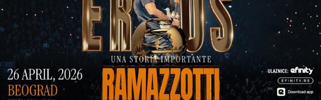 UNA STORIA IMPORTANTE WORLD TOUR: Eros Ramazzotti za dva dana u Beogradu