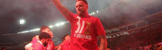 "Beograd јe crveno-beli": Marko Arnautović objavio emotivni snimak i poruku posle pobede nad Partizanom