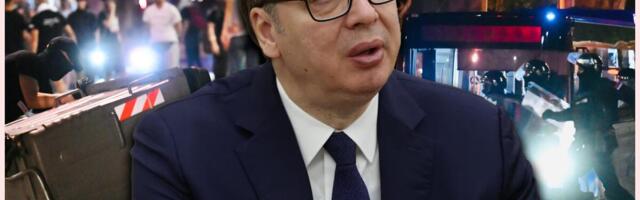 VUČIĆ O NASILJU BLOKADERA, PROTESTU NA SLAVIJI I VLADANU ĐOKIĆU: "Ima li bilo koje sekretarice iz inostranstva ili špijunčića, a da ga on nije primio"