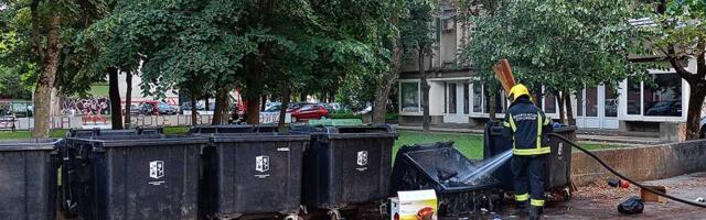 Ponovo gore kontejneri u Zrenjaninu: Vatrogasci intervenisali u naselju Lesnina