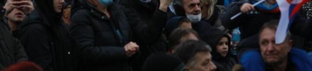 Protest za Noleta: Građani i danas ispred Skupštine