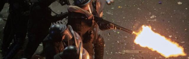 TOTALNI KOLAPS! Policija rasterivala Argentince posle dočeka fudbalera!  (foto)