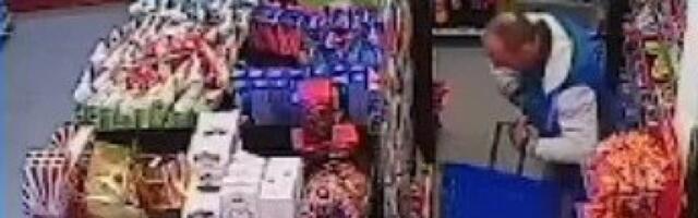 Vlasnik marketa u Novom Sadu očajan: Dvojica lopova danima dolaze u radnju i kradu šta stignu (VIDEO)