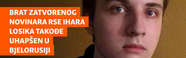 Brat zatvorenog novinara RSE Ihara Losika takođe uhapšen u Bjelorusiji