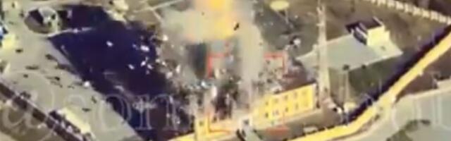 Žestok udar ukrajinske avijacije: Uništena baza ruske FSB (VIDEO)