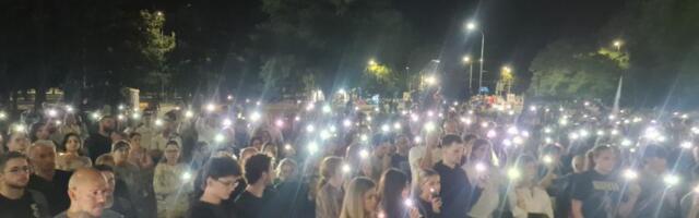 „Vidimo se na ulicama do ispunjenja zahteva“, poručili studenti u blokadi na protestu u Nišu