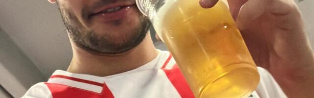 Fudbaler IMT-a pobedu nad Partizanom proslavio u dresu Crvene zvezde