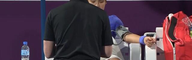 Drama u Dohi: Radukanu predala meč nakon provere krvnog pritiska! /FOTO/