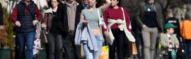 Vreme danas: Sunčano i vetrovito, najviša dnevna temperatura od 20 do 26 stepeni