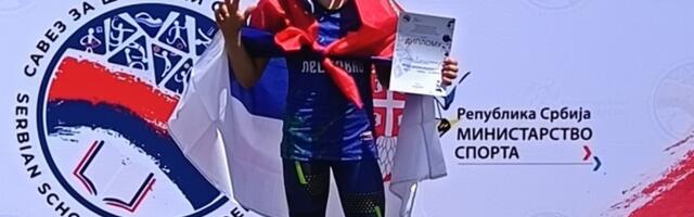 Leskovac ima prvaka Srbije u atetici, Viktor Kostić osvojio prvo mesto u skoku udalj