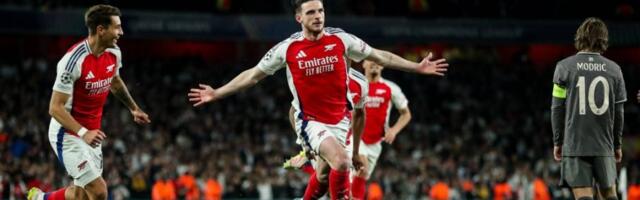 LIGA ŠAMPIONA: Arsenal na krilima Deklana Rajsa "samleo" Real, Inter slavio u Minhenu u "ludoj" završnici