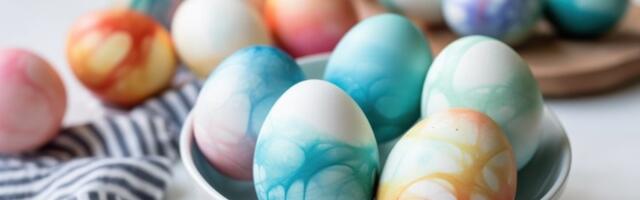 Novi trend u farbanju jaja osvojio je mreže: Božanstvene svilene šare slikarskog platna (VIDEO)