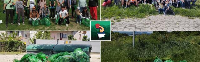 Akcija ’Zavrni rukave’ do sada najveća od pokretanja 2020: 399 lokacija, 11.700. učesnika, 20.300 džakova otpada; u Kragujevcu: 8 lokacija, 187 učesnika, 270 džakova