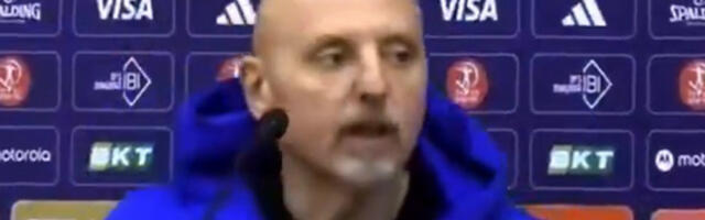 OVO VAM JE PROMAKLO: Saša Obradović psovao na pres konferenciji - jedna stvar ga je baš iznervirala! (VIDEO)