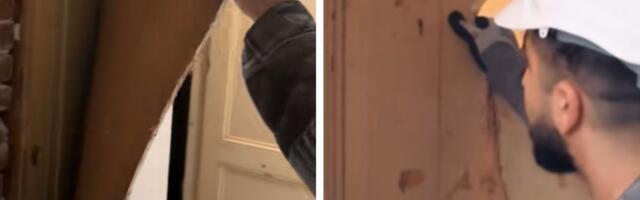 Renovirali kuću, a onda je usledio šok: Skinuli staru ploču sa zida i naišli na neverovatno otkriće