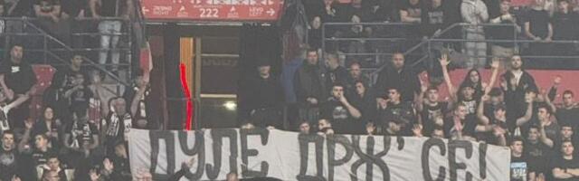 ARENOM SE ORILO: "Vujošević Duško"! Grobari pružili podršku legendarnom treneru Partizana! (VIDEO)