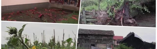 "Ruši se kuća, puca, držimo prozore rukama da ne ispadnu" Olujno nevreme napravilo haos u ovom delu Srbije: "Nikad se tako nisam uplašio, bilo je strašno"