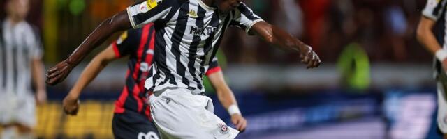 (VIDEO) Kakva drama u Šapcu - pogledajte pogodak Dembe Seka kojim je Partizan poveo 2:1