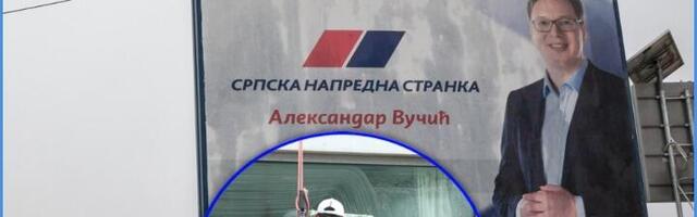 Vučić opet k'o sa peračima prozora!