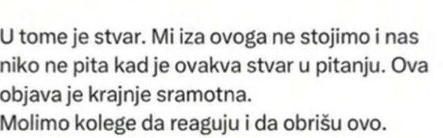 И блокадерима из Новог Пазара смета Република Српска