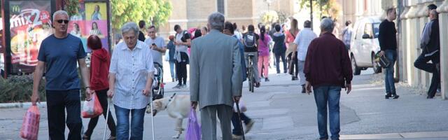 U Srbiji će 2052. živeti 1,4 miliona ljudi manje nego danas