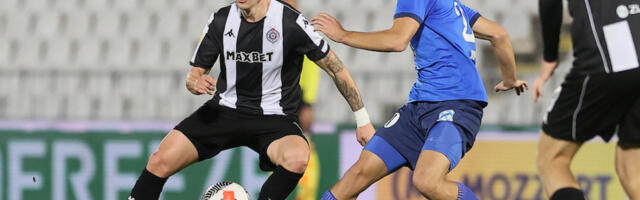 Crno-beli na novom ispitu: Partizan gostuje u Lučanima