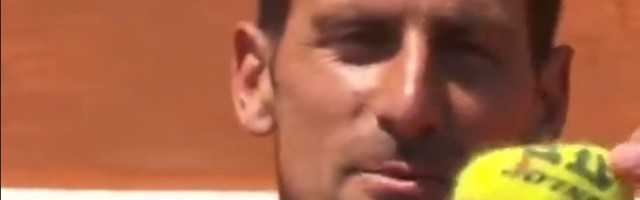 OVO SE DEŠAVA KADA TRENIRATE SA MARIJEM! Na TRENINGU Đoković i Britanac imali PEH! /VIDEO/