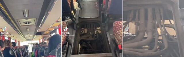 Rusvaj u autobusu u Kikindi, putnici utrnuli (VIDEO)