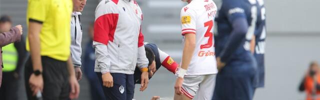 Zvezda u problemu: Dragović i Lučić se povredili