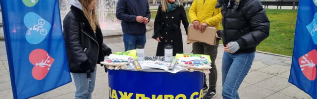 Kampanja „Pažljivo sa životima“ održana u Kragujevcu radi podizanja svesti o saobraćajnoj bezbednosti