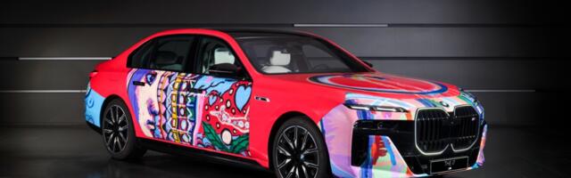 BMW kao umetničko platno: Pogledajte ovu šarenu „sedmicu“ koju je oslikao korejski umetnik