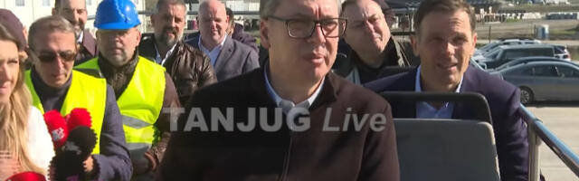 (UŽIVO) Vučić se obraća tokom obilaska gradilšta EXPO: “Pronađena dva paketa eksploziva blizu gasovoda”