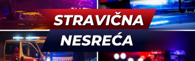 OZBILJAN UDES KOD SVILAJNCA Ima teško povređenih, auto završio u kanalu pored puta