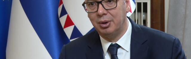 UŽIVO VUČIĆ NAKON SASTANKA SA BAROOM: Najviše smo govorili o bilateralnim odnosima koji su veoma dobri