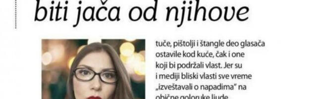 Из пера „Данаса“: новинарка признала постојање „наше банде“ која би да гута противнике