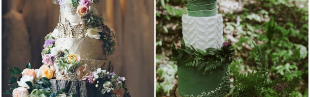 Očaravajuće svadbene torte inspirisane začaranom šumom