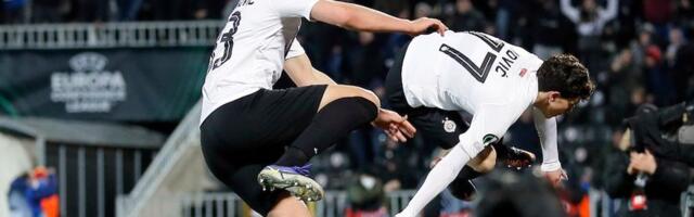 Opet isto: Partizan poveo, Fajenord izjednačio (VIDEO)