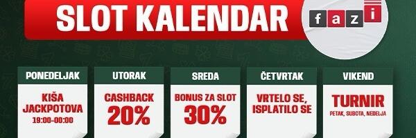 VIKEND U ZNAKU FAZI TURNIRA  Vreme je za obračun na slotovima – čeka vas 200.000 dinara!